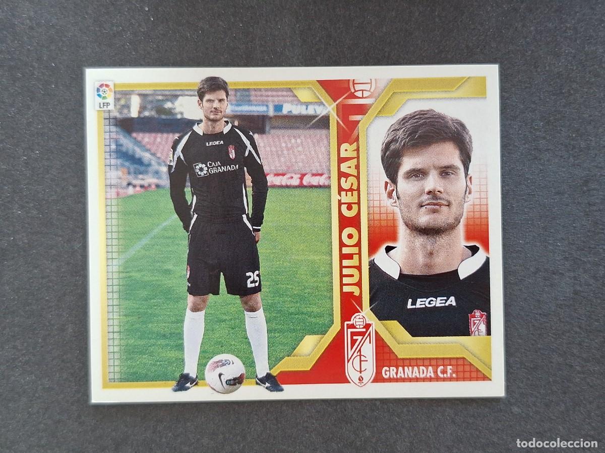 Cromos de f&uacute;tbol: L3 JULIO CESAR GRANADA C. F. COLOCA LIGA ESTE 2011 2012 11 12 NUNCA PEGADO SIN PEGAR