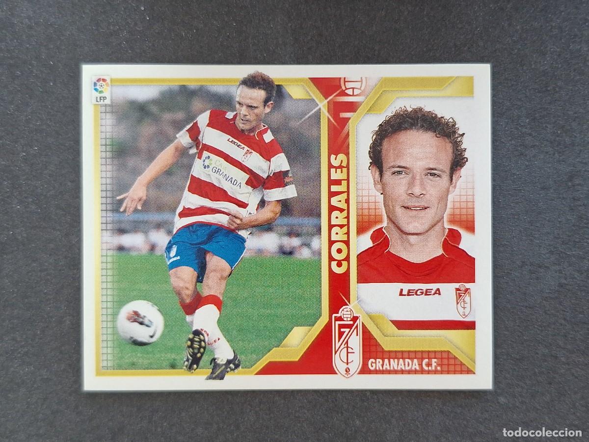 Cromos de f&uacute;tbol: L3 CORRALES GRANADA C. F. COLOCA LIGA ESTE 2011 2012 11 12 NUNCA PEGADO SIN PEGAR