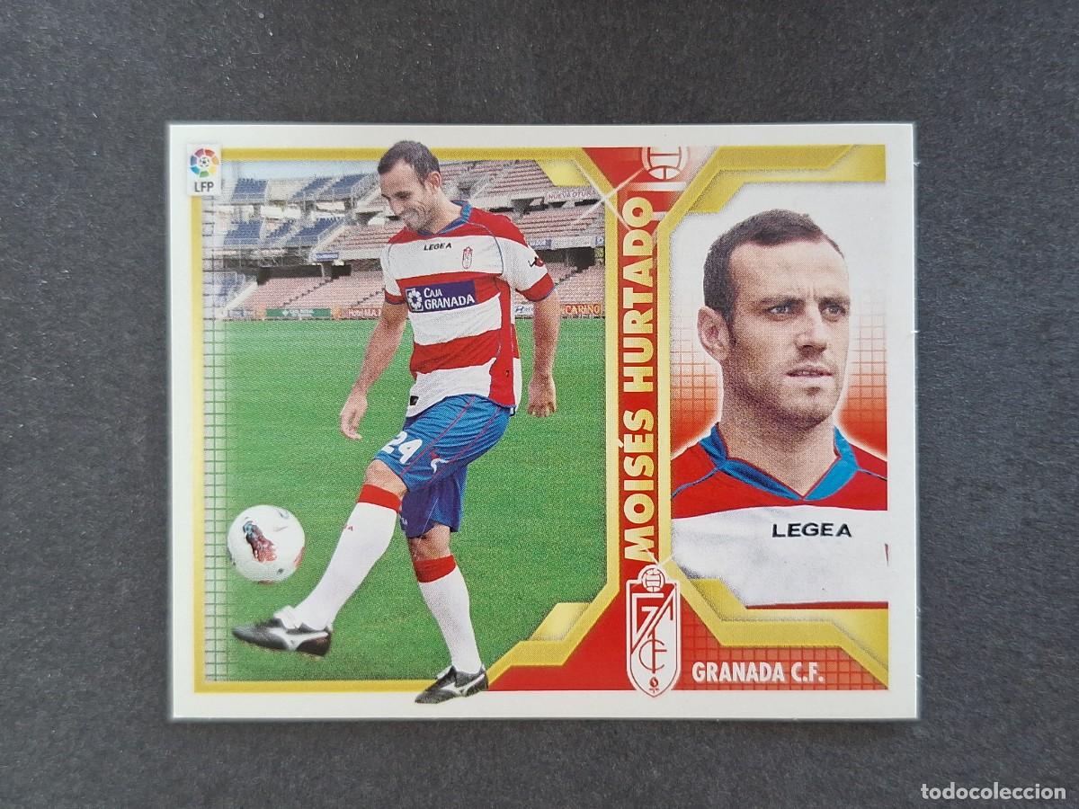 Cromos de f&uacute;tbol: L3 MOISES HURTADO GRANADA C. F. COLOCA LIGA ESTE 2011 2012 11 12 NUNCA PEGADO SIN PEGAR
