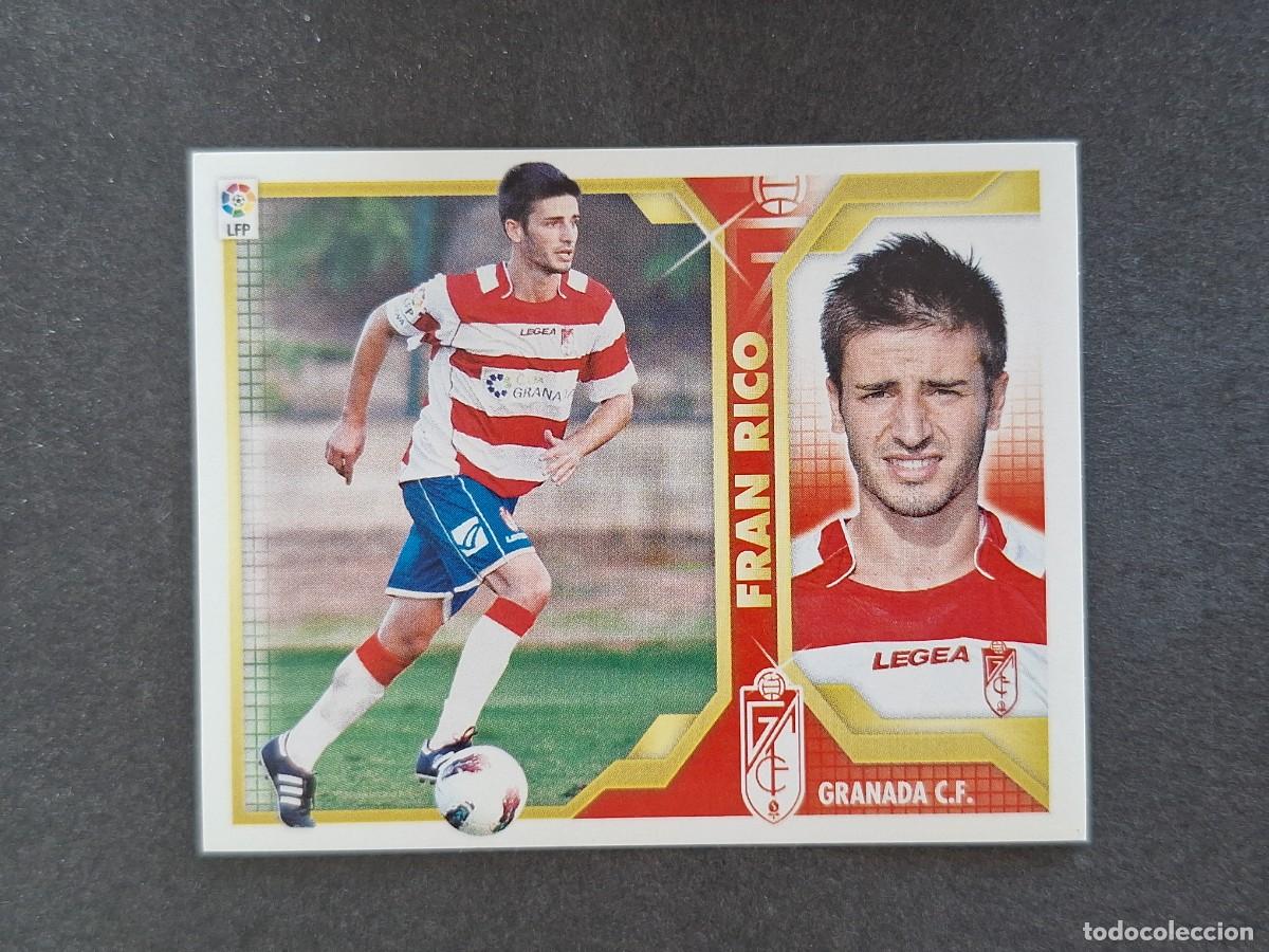 Cromos de f&uacute;tbol: L3 FRAN RICO GRANADA C. F. COLOCA LIGA ESTE 2011 2012 11 12 NUNCA PEGADO SIN PEGAR