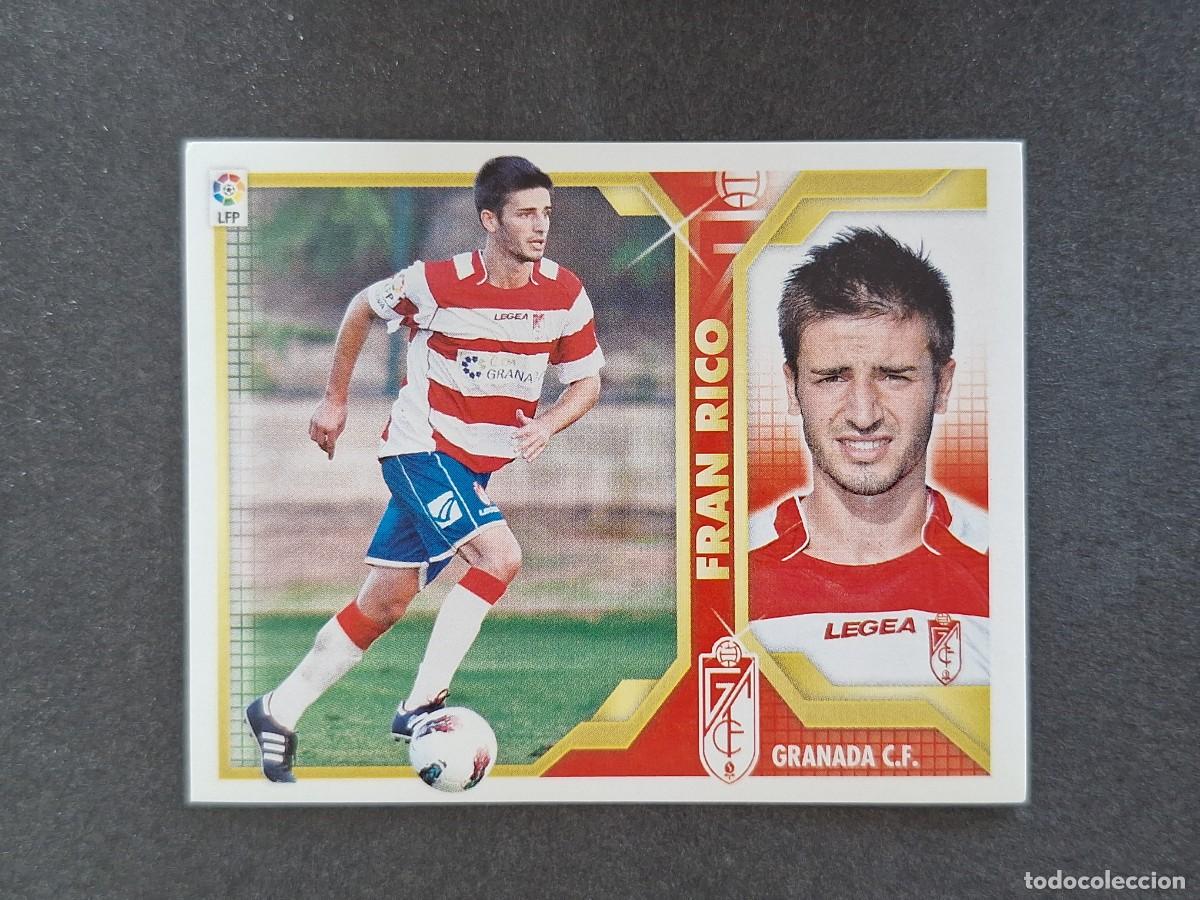 Cromos de f&uacute;tbol: L3 FRAN RICO GRANADA C. F. COLOCA LIGA ESTE 2011 2012 11 12 NUNCA PEGADO SIN PEGAR