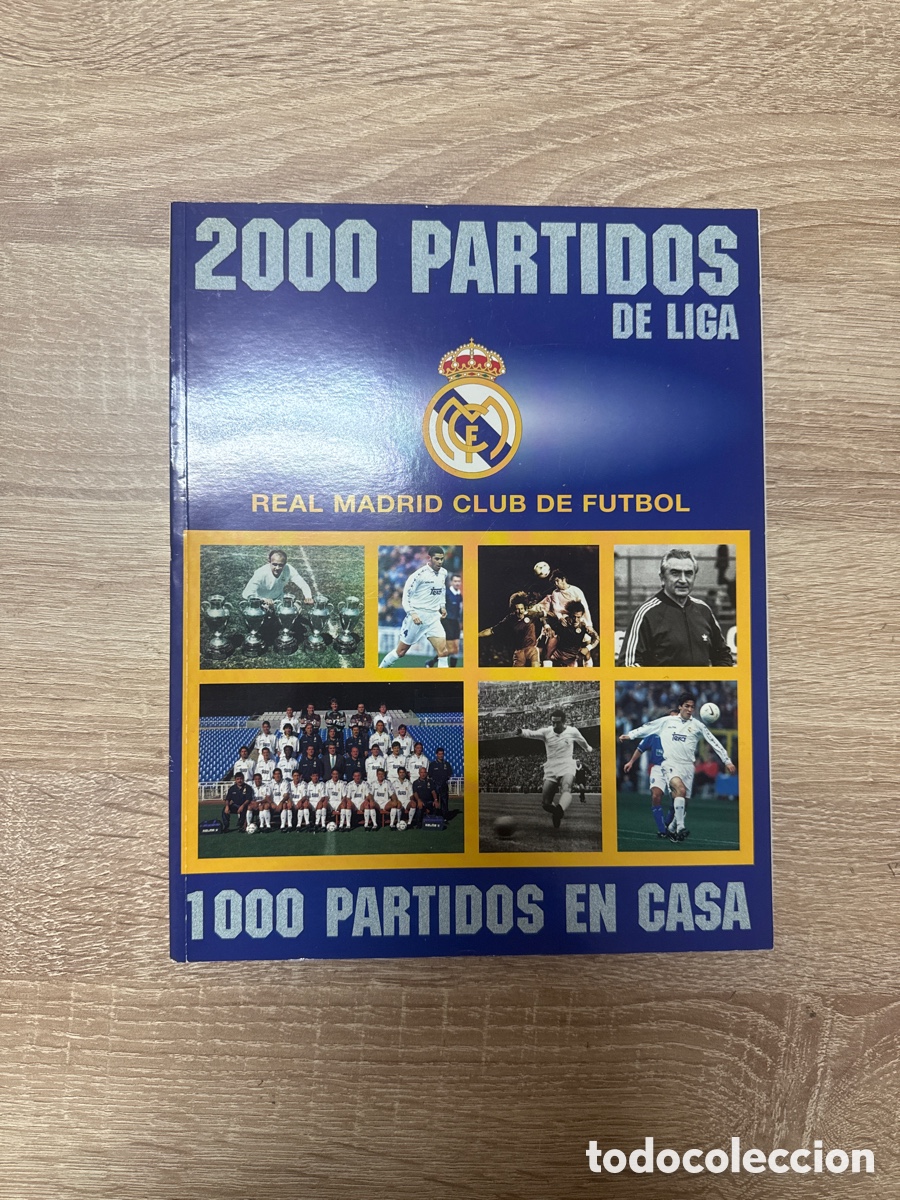 Cromos de f&uacute;tbol: 2000 PARTIDOS DE LIGA REAL MADRID CF