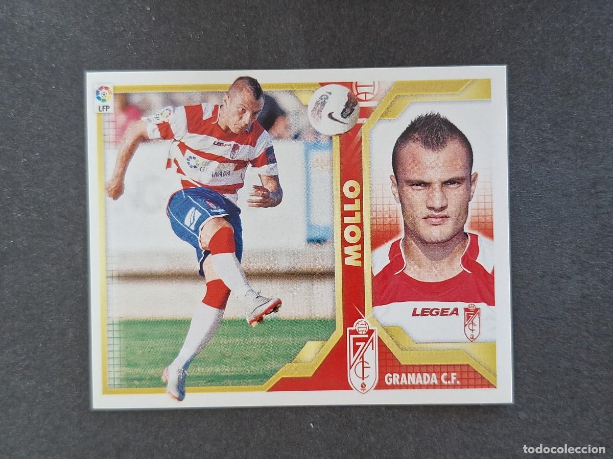 Cromos de f&uacute;tbol: L3 MOLLO GRANADA C. F. COLOCA LIGA ESTE 2011 2012 11 12 NUNCA PEGADO SIN PEGAR