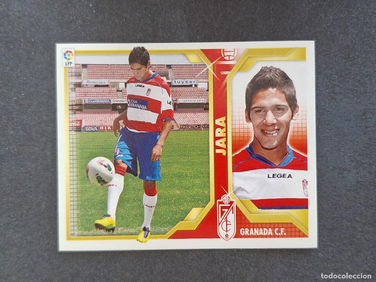 Cromos de f&uacute;tbol: L3 JARA GRANADA C. F. COLOCA LIGA ESTE 2011 2012 11 12 NUNCA PEGADO SIN PEGAR