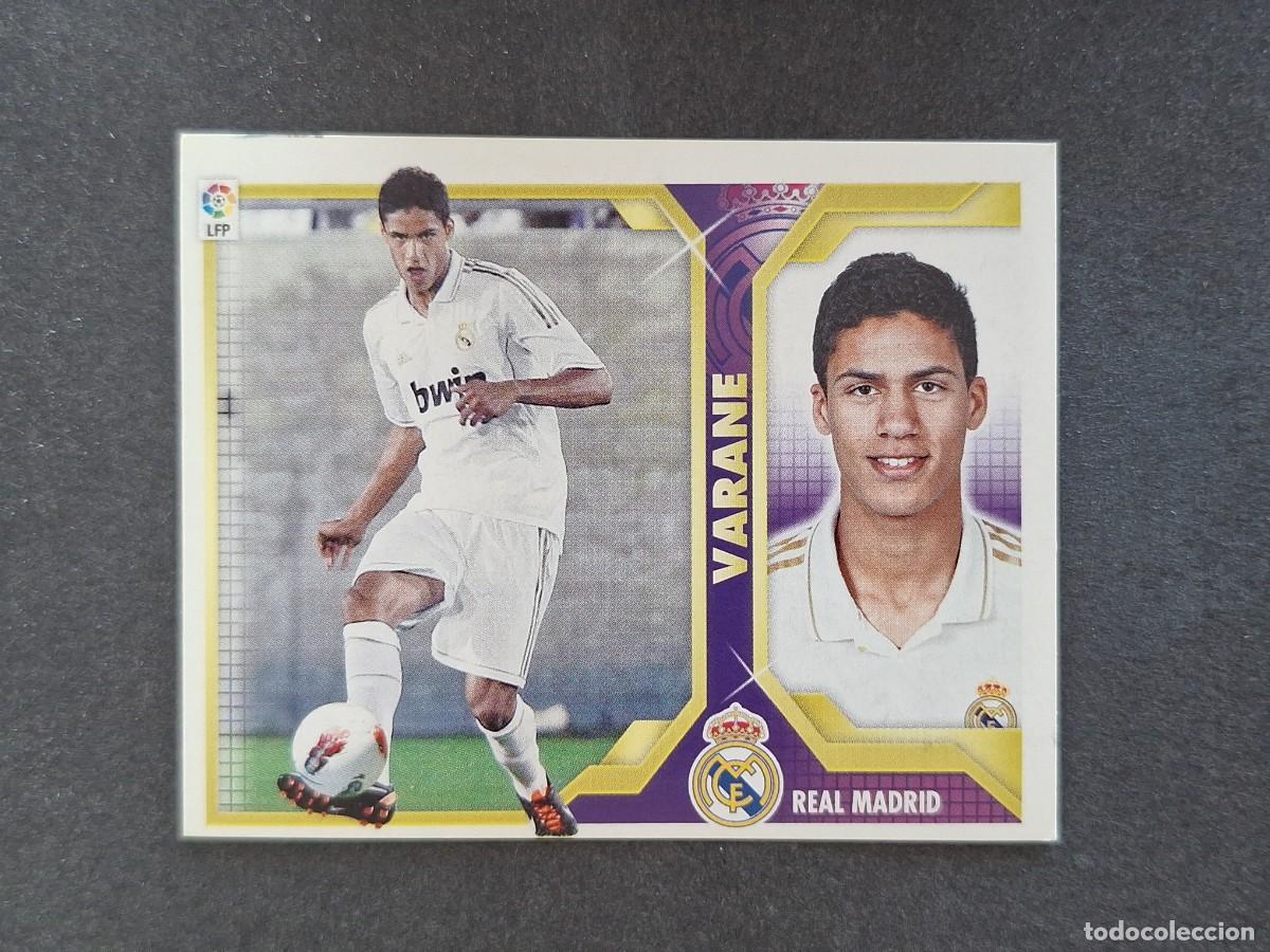 Cromos de f&uacute;tbol: L3 VARANE REAL MADRID COLOCA LIGA ESTE 2011 2012 11 12 NUNCA PEGADO SIN PEGAR