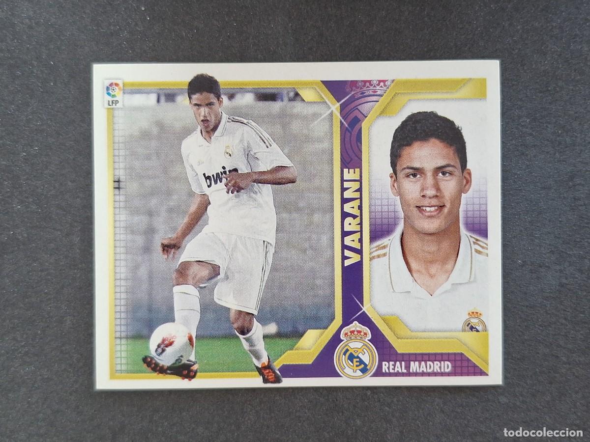 Cromos de f&uacute;tbol: L3 VARANE REAL MADRID COLOCA LIGA ESTE 2011 2012 11 12 NUNCA PEGADO SIN PEGAR
