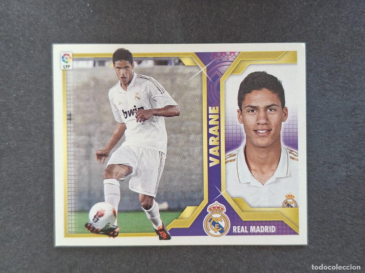 Cromos de f&uacute;tbol: L3 VARANE REAL MADRID COLOCA LIGA ESTE 2011 2012 11 12 NUNCA PEGADO SIN PEGAR