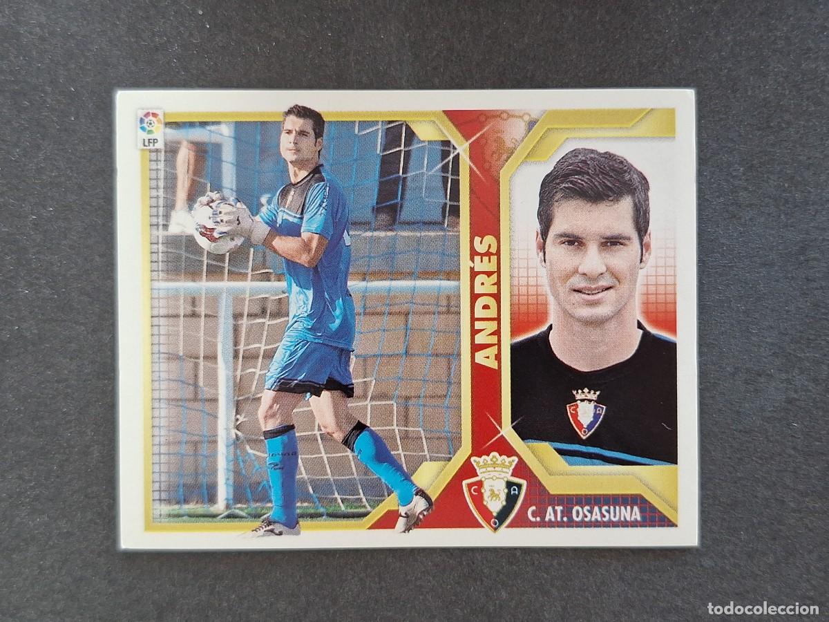 Cromos de f&uacute;tbol: L3 ANDRES C. A. OSASUNA COLOCA LIGA ESTE 2011 2012 11 12 NUNCA PEGADO SIN PEGAR