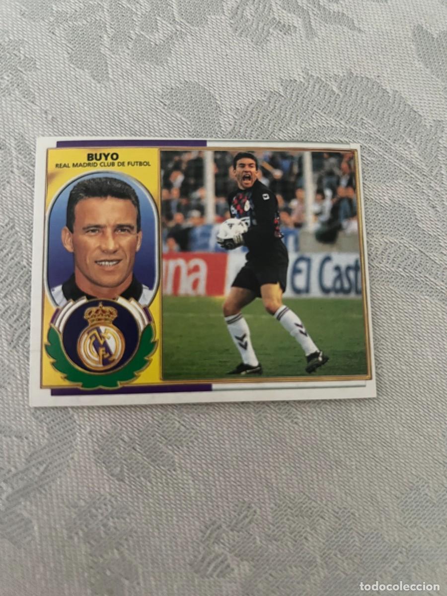 Cromos de f&uacute;tbol: BUYO REAL MADRID SIN PEGAR LIGA ESTE 1996 1997