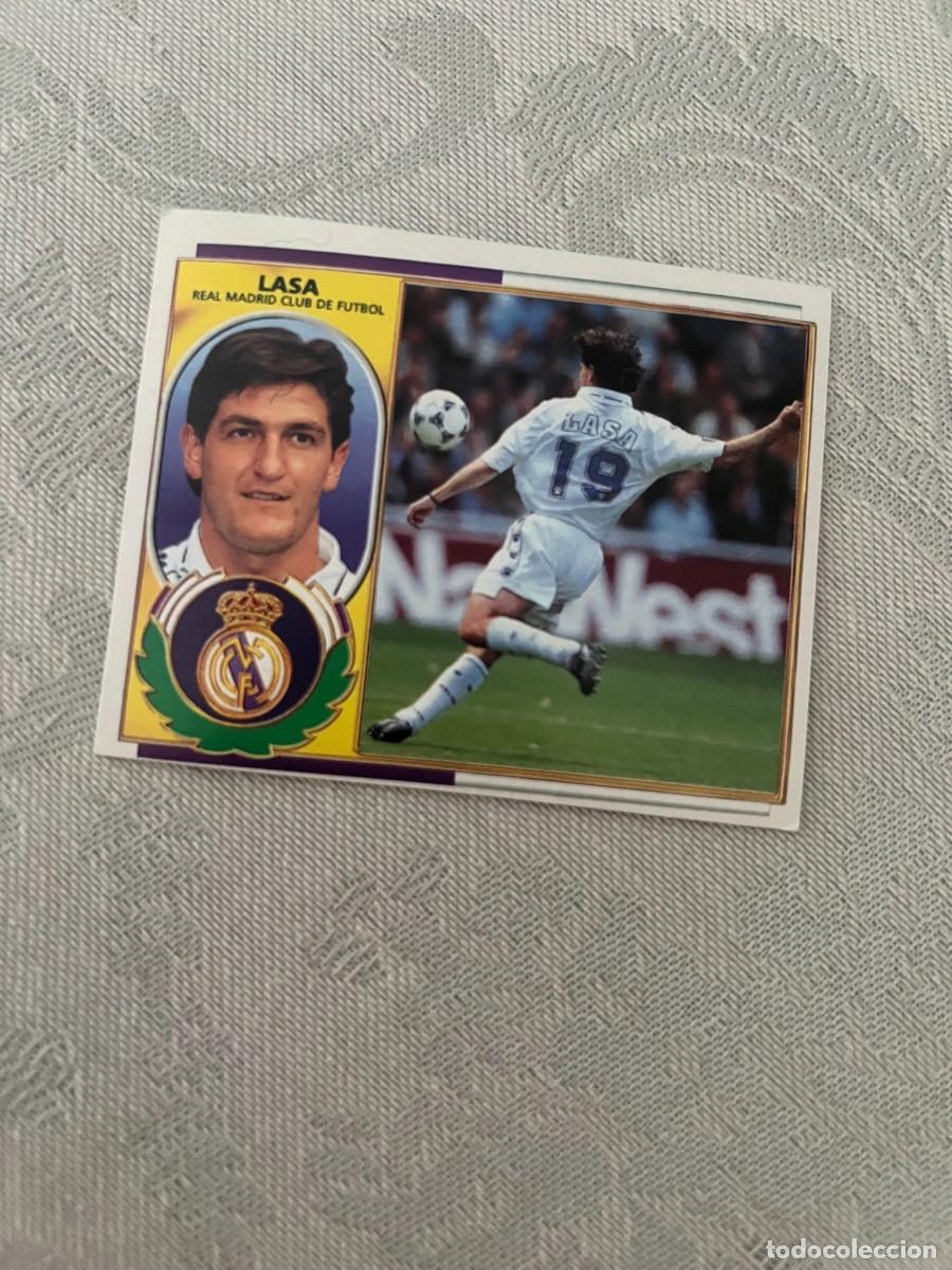 Cromos de f&uacute;tbol: LASA REAL MADRID SIN PEGAR LIGA ESTE 1996 1997