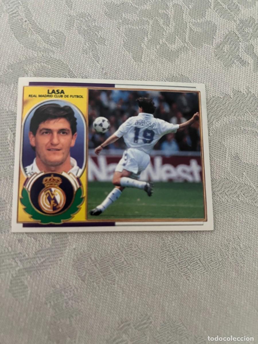 Cromos de f&uacute;tbol: LASA REAL MADRID SIN PEGAR LIGA ESTE 1996 1997