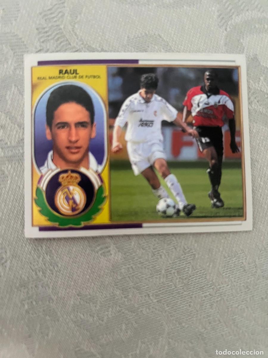 Cromos de f&uacute;tbol: RA&Uacute;L REAL MADRID SIN PEGAR LIGA ESTE 1996 1997