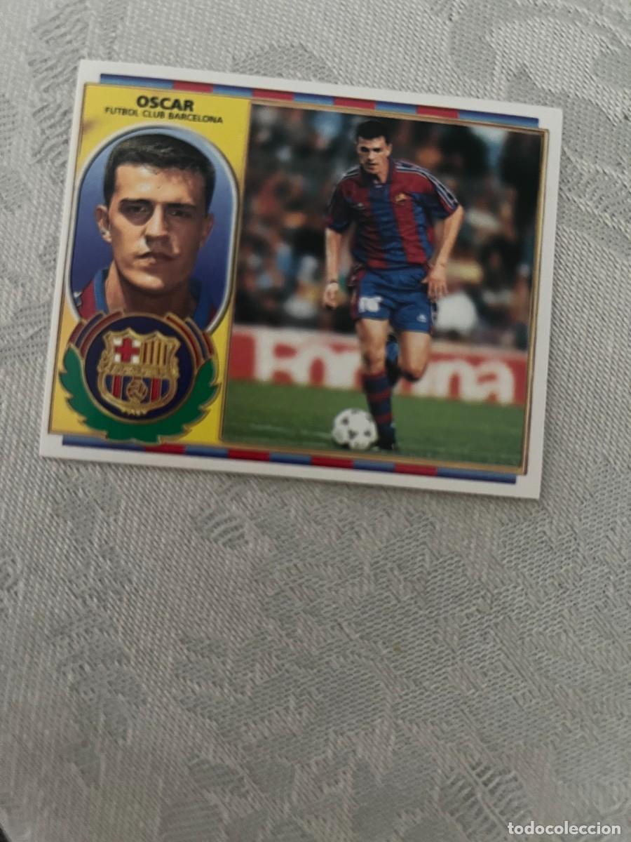 Cromos de f&uacute;tbol: OSCAR BARCELONA SIN PEGAR LIGA ESTE 1996 1997