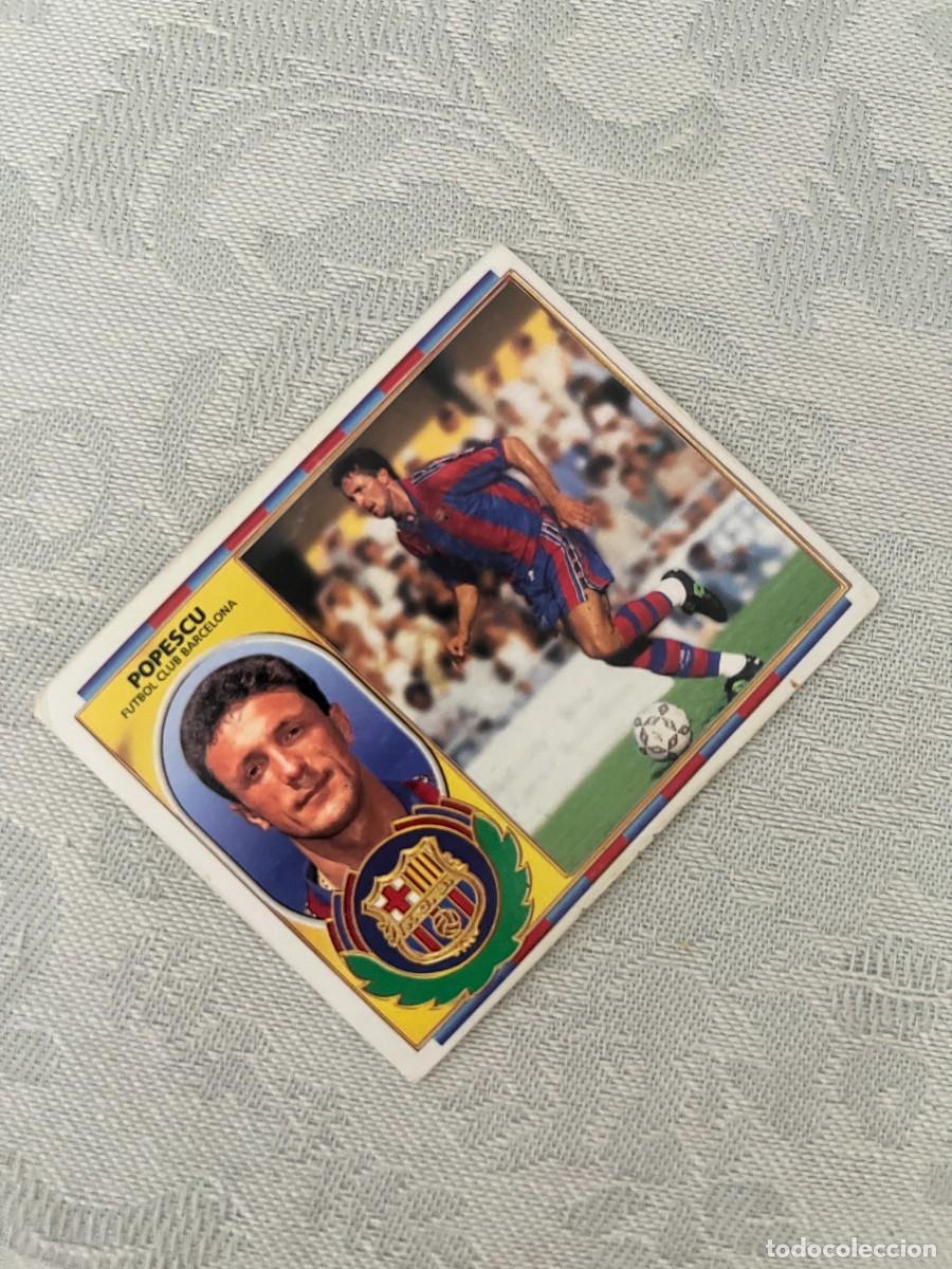 Fu&szlig;ball-Sticker: POPESCU BARCELONA SIN PEGAR LIGA ESTE 1996 1997