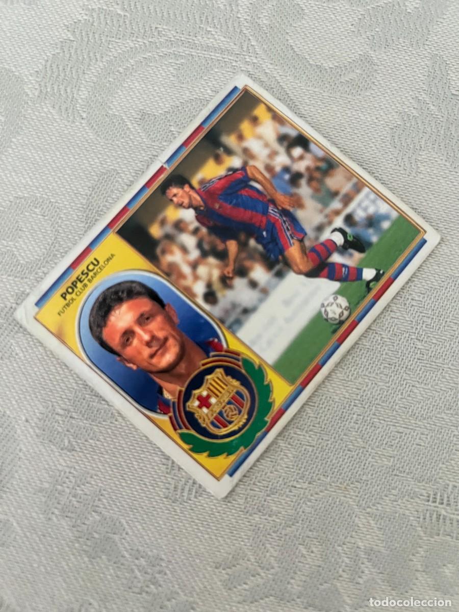 Fu&szlig;ball-Sticker: POPESCU BARCELONA SIN PEGAR LIGA ESTE 1996 1997
