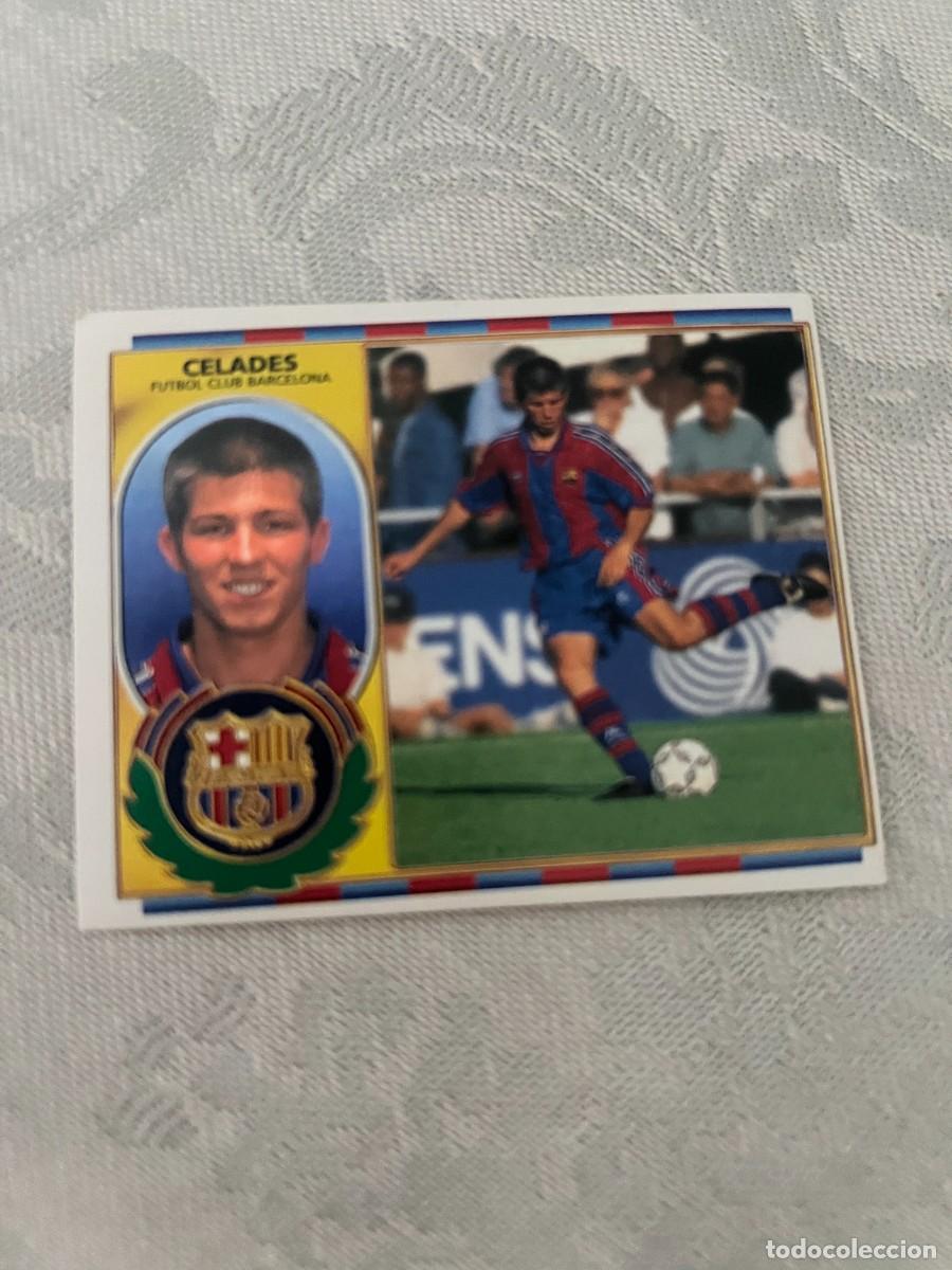 Cromos de f&uacute;tbol: CELADES SIN PEGAR LIGA ESTE 1996 1997