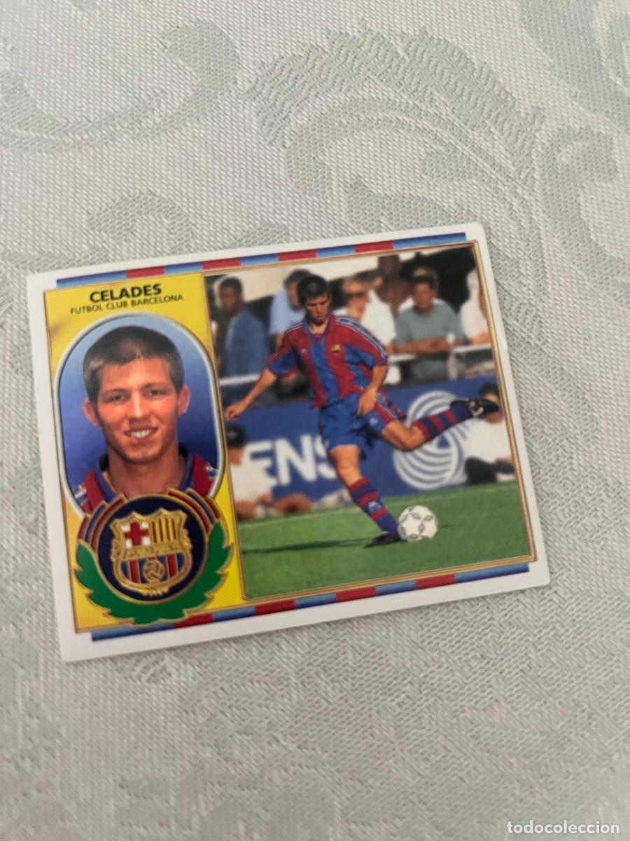 Cromos de f&uacute;tbol: CELADES SIN PEGAR LIGA ESTE 1996 1997