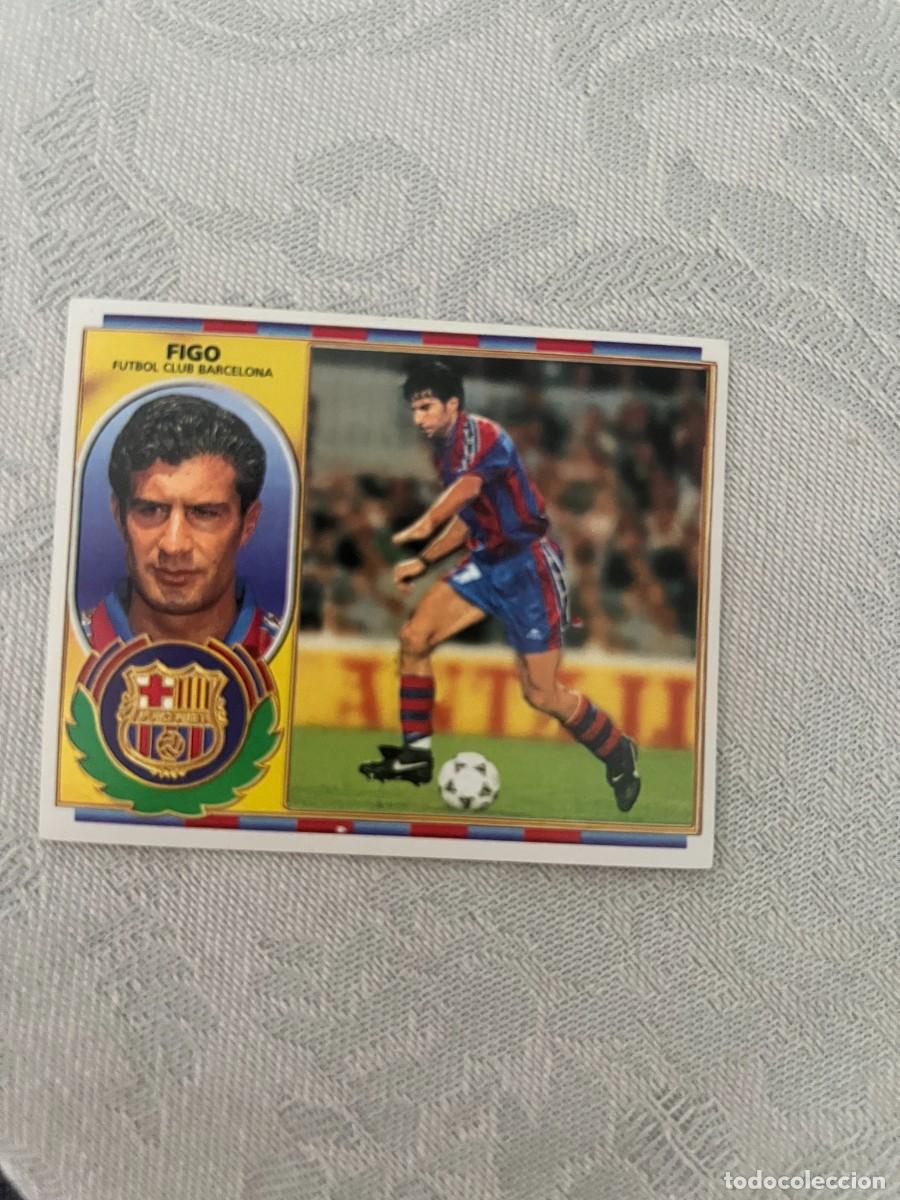 Cromos de f&uacute;tbol: FIGO BARCELONA SIN PEGAR LIGA ESTE 1996 1997