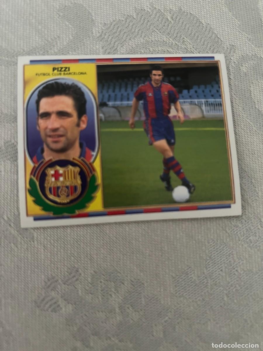 Cromos de f&uacute;tbol: PIZZI BARCELONA BAJA SIN PEGAR LIGA ESTE 1996 1997