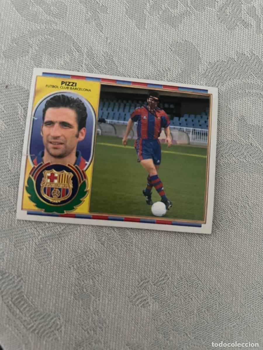 Cromos de f&uacute;tbol: PIZZI BARCELONA BAJA SIN PEGAR LIGA ESTE 1996 1997