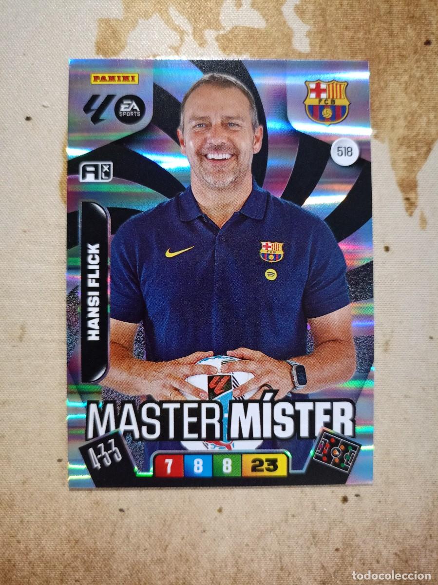 Cromos de f&uacute;tbol: Master Mister 518 HANSI FLICK Adrenalyn 2025-26