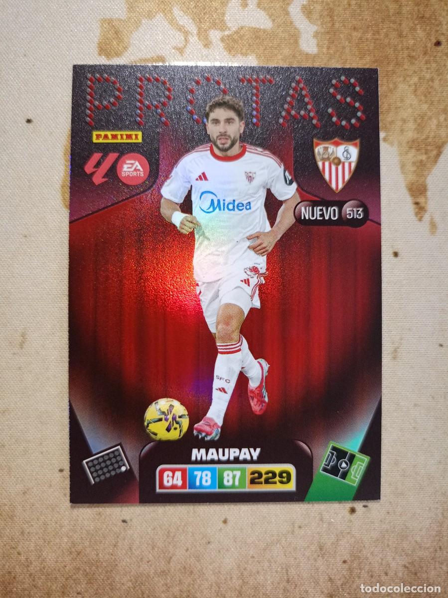 Cromos de f&uacute;tbol: Protas 513 MAUPAY Adrenalyn 2025-26