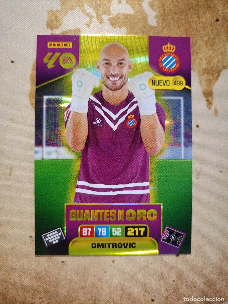 Cromos de f&uacute;tbol: Guantes de Oro 499 DIMITROVIC Adrenalyn 2025-26
