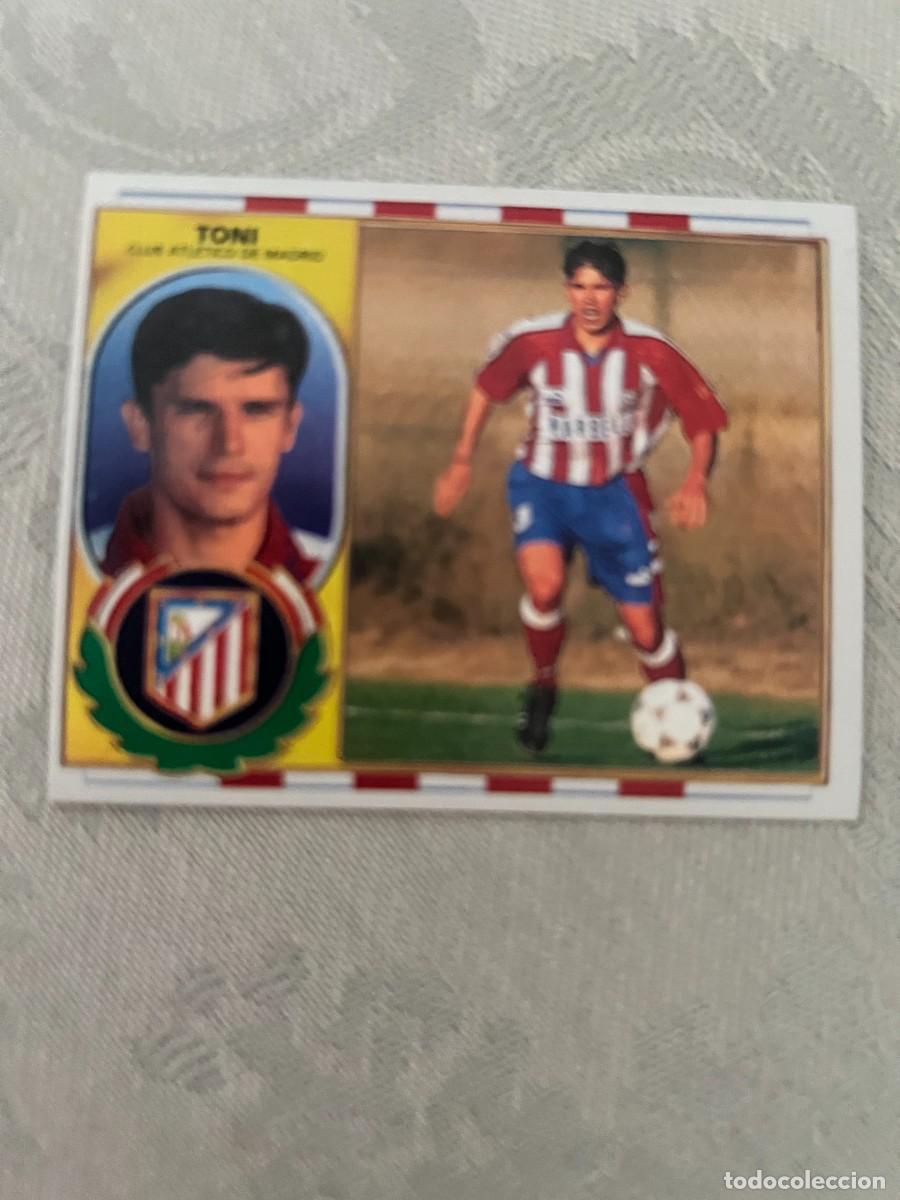 Cartes &agrave; collectionner de Football: TONI ATLETICO DE MADRID SIN PEGAR LIGA ESTE 1996 1997