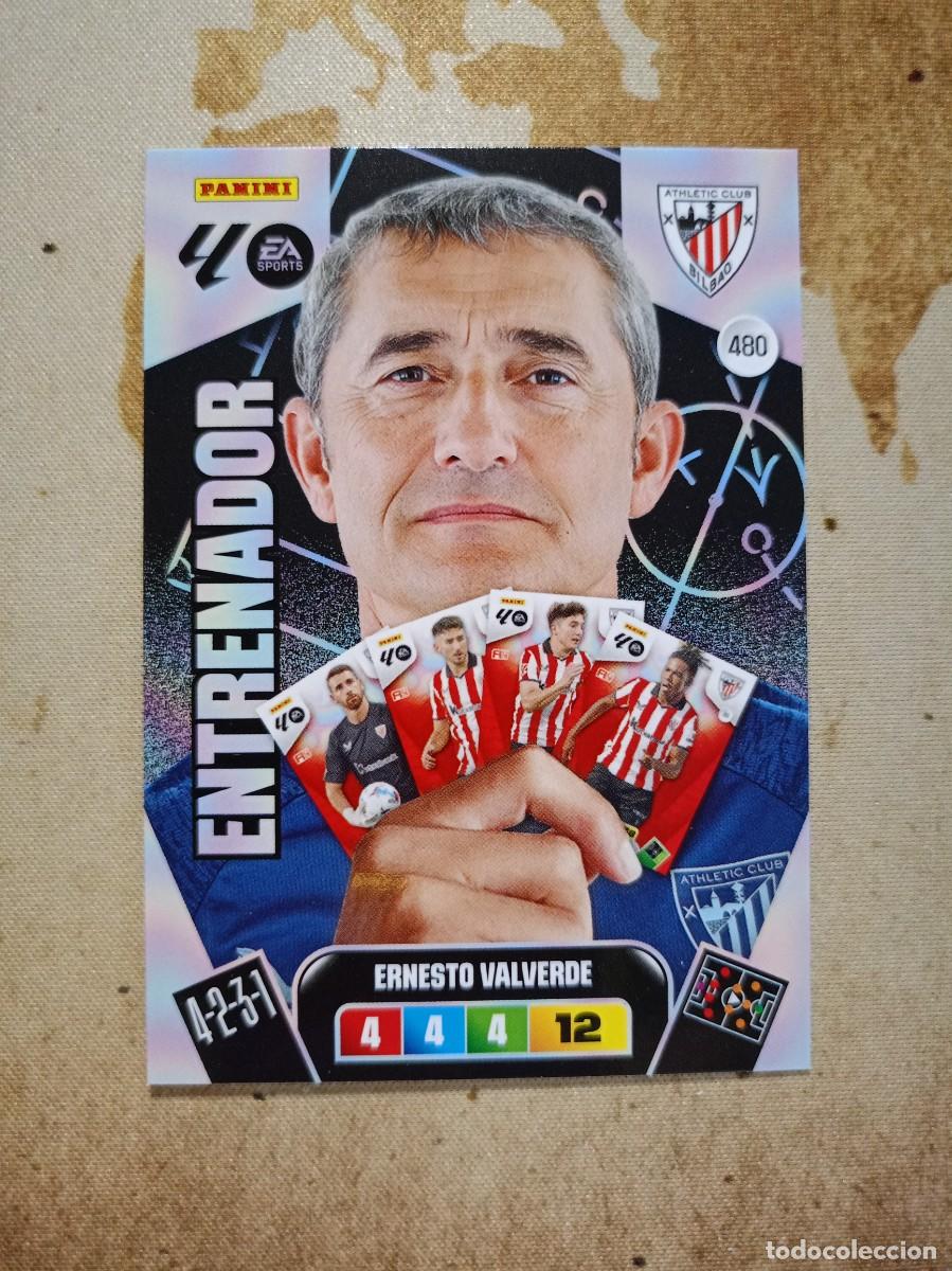 Cartes &agrave; collectionner de Football: Entrenador 480 ERNESTO VALVERDE Adrenalyn 2025-26