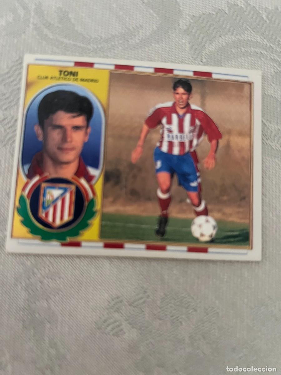 Cartes &agrave; collectionner de Football: TONI ATLETICO DE MADRID SIN PEGAR LIGA ESTE 1996 1997