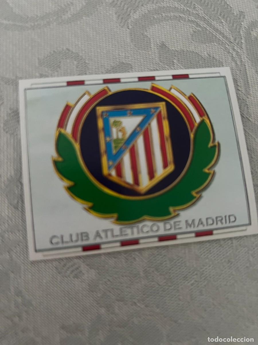 Cartes &agrave; collectionner de Football: ESCUDO. AT MADRID SIN PEGAR LIGA ESTE 1996 1997