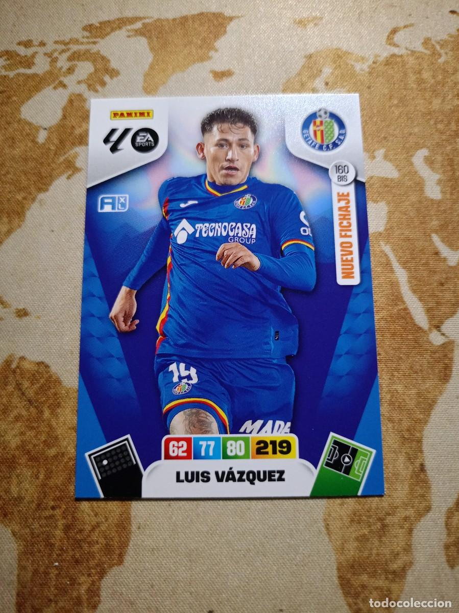 Cartes &agrave; collectionner de Football: Getafe 160 bis LUIS V&Aacute;ZQUEZ Adrenalyn 2025-26