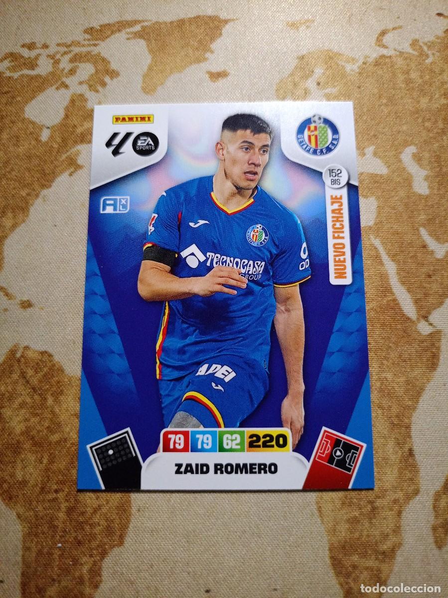 Cromos de f&uacute;tbol: Getafe 152 bis ZAID ROMERO Adrenalyn 2025-26