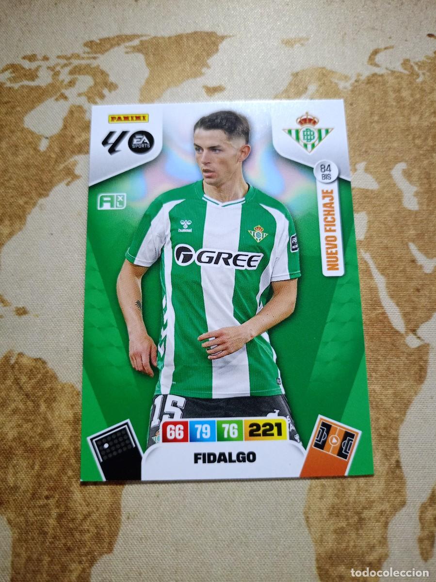 Cromos de f&uacute;tbol: Betis 84 bis FIDALGO Adrenalyn 2025-26