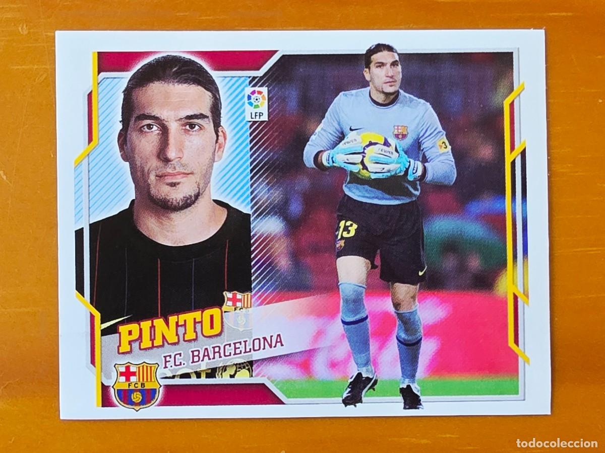 Cromos de f&uacute;tbol: 2 Jos&eacute; Manuel Pinto, FC Barcelona, Panini Ediciones Liga Este 2010 2011 10 11