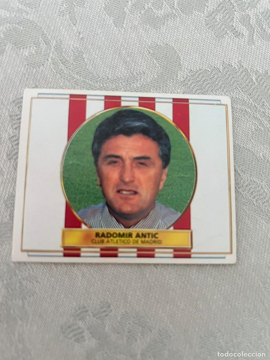 Cromos de f&uacute;tbol: RADOMIR ANTIC AT DE MADRID SIN PEGAR LIGA ESTE 1996 1997