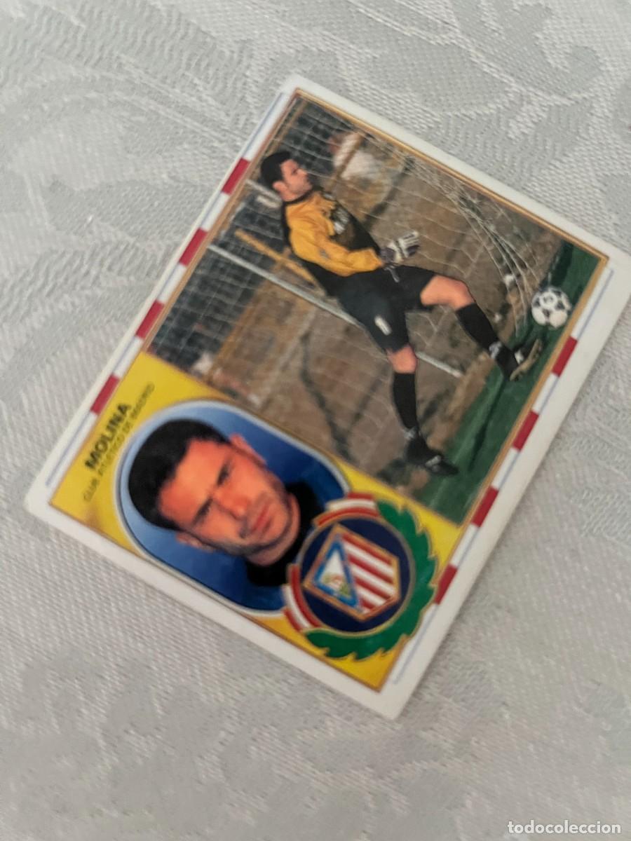 Cromos de f&uacute;tbol: MOLINA AT DE MADRID SIN PEGAR LIGA ESTE 1996 1997