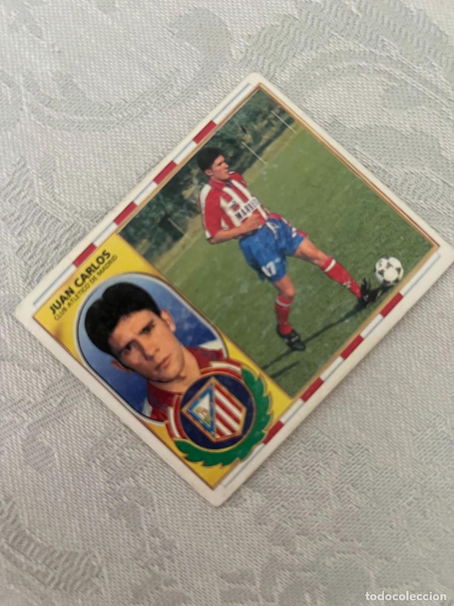 Cromos de f&uacute;tbol: JUAN CARLOS ATLETICO DE MADRID SIN PEGAR LIGA ESTE 1996 1997