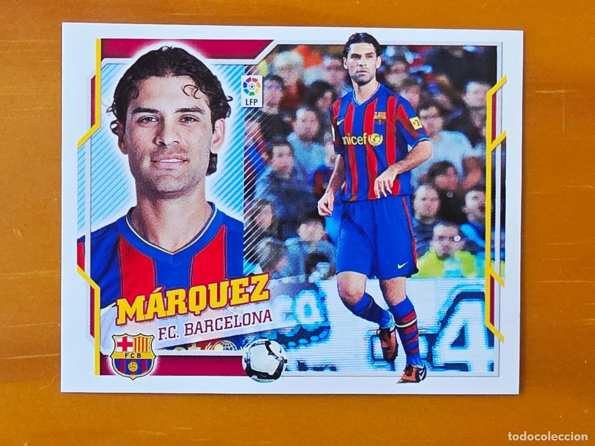 Cromos de f&uacute;tbol: 4 B Rafa M&aacute;rquez, FC Barcelona, Panini Ediciones Liga Este 2010 2011 10 11