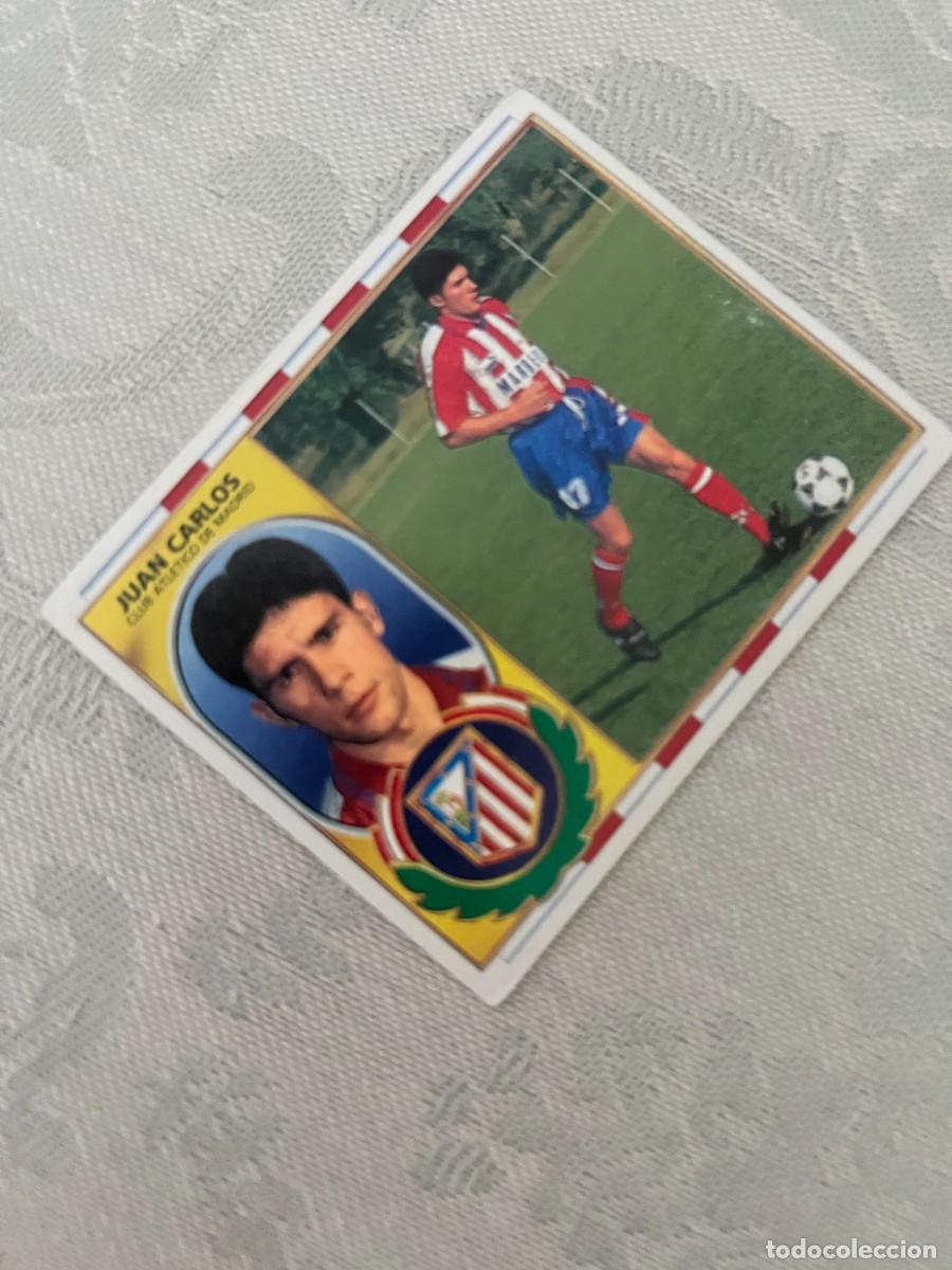 Cromos de f&uacute;tbol: JUAN CARLOS ATLETICO DE MADRID SIN PEGAR LIGA ESTE 1996 1997