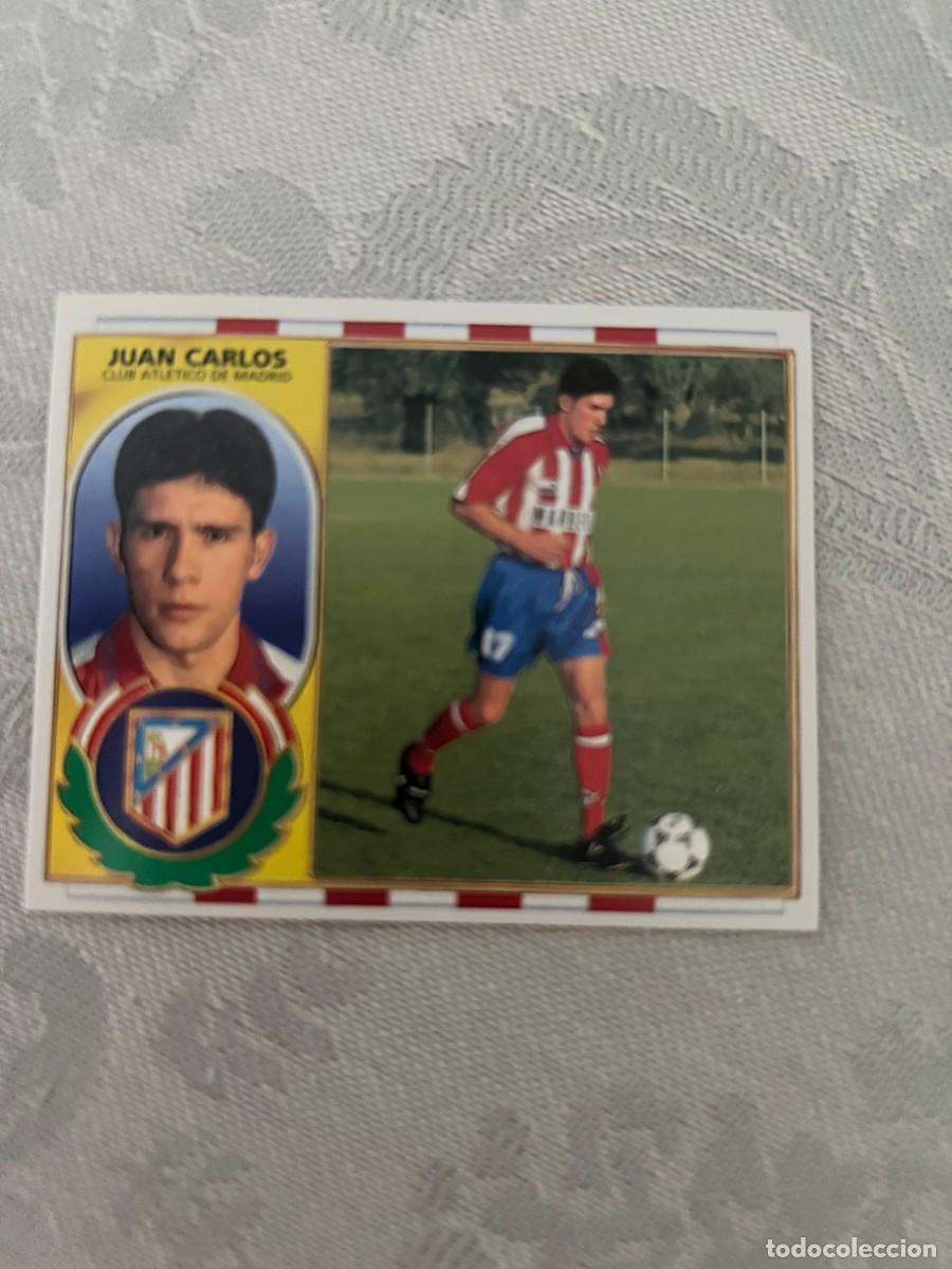 Cromos de f&uacute;tbol: JUAN CARLOS ATLETICO DE MADRID SIN PEGAR LIGA ESTE 1996 1997