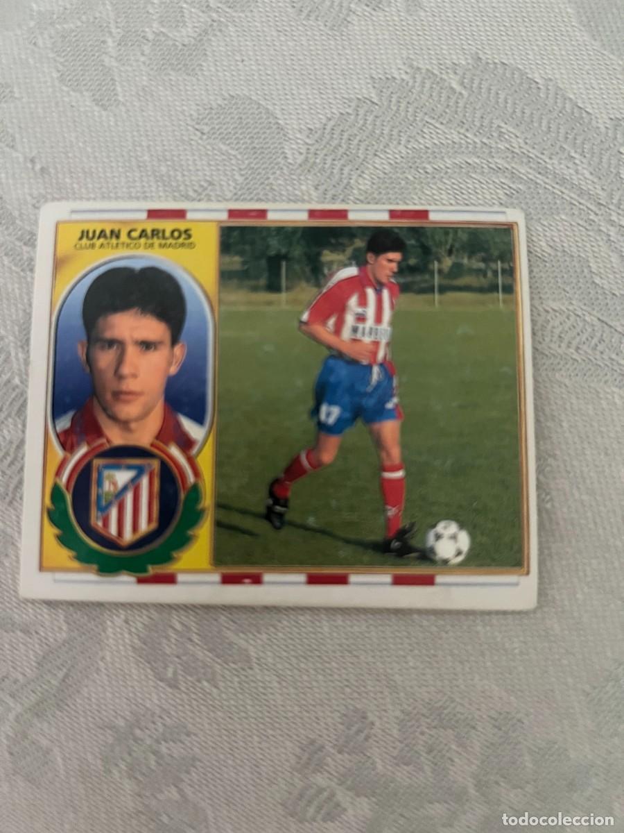 Cromos de f&uacute;tbol: JUAN CARLOS ATLETICO DE MADRID SIN PEGAR LIGA ESTE 1996 1997