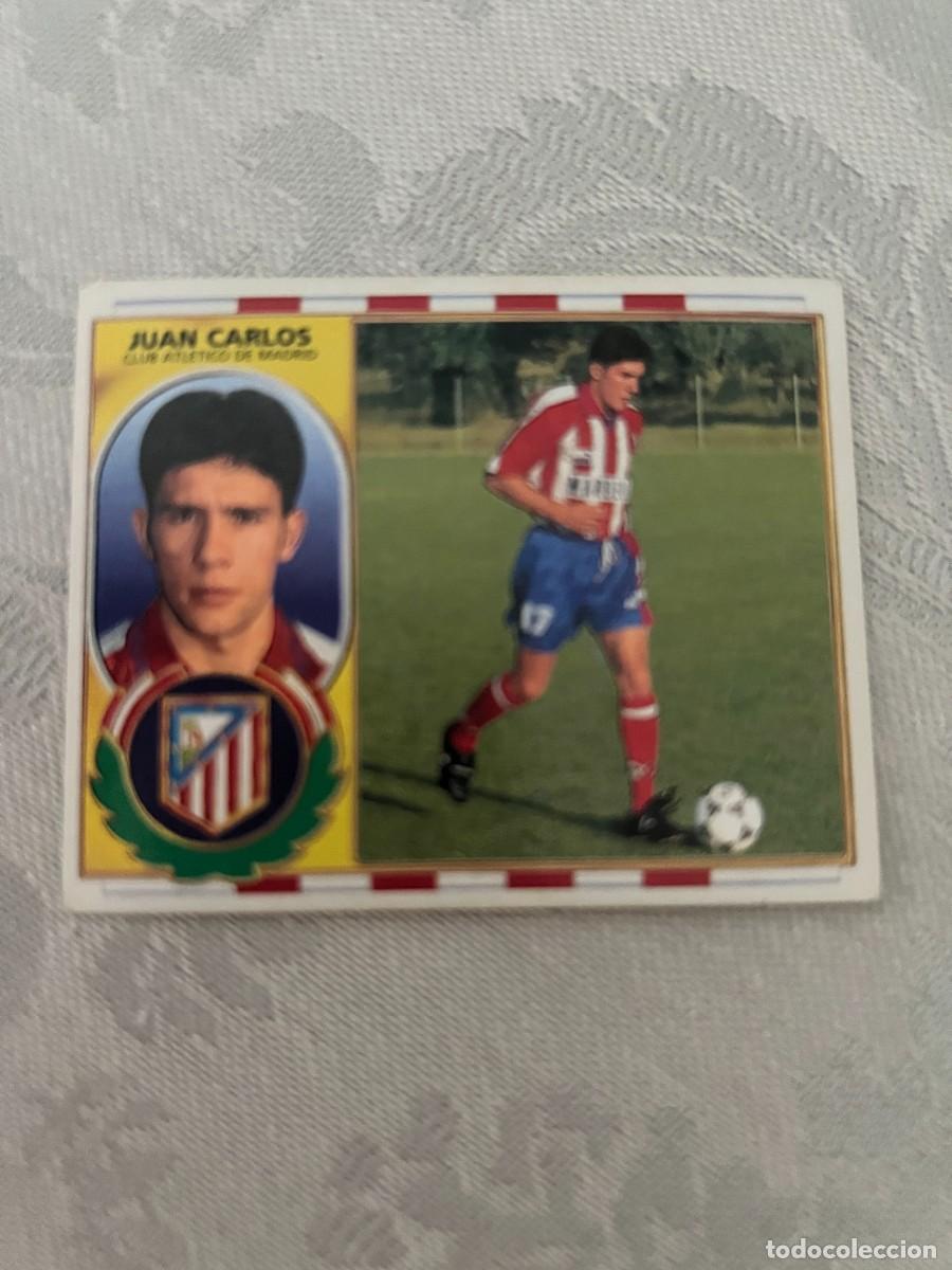 Cromos de f&uacute;tbol: JUAN CARLOS ATLETICO DE MADRID SIN PEGAR LIGA ESTE 1996 1997