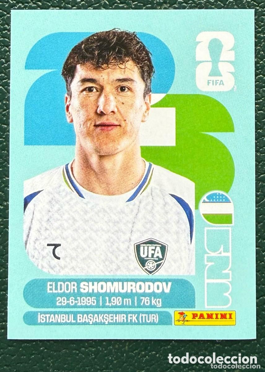 Cromos de f&uacute;tbol: UZB 16 ELDOR SHOMURODOV UZBEKISTAN CROMOS ALBUM FIFA WORLD CUP MUNDIAL 2026 PANINI