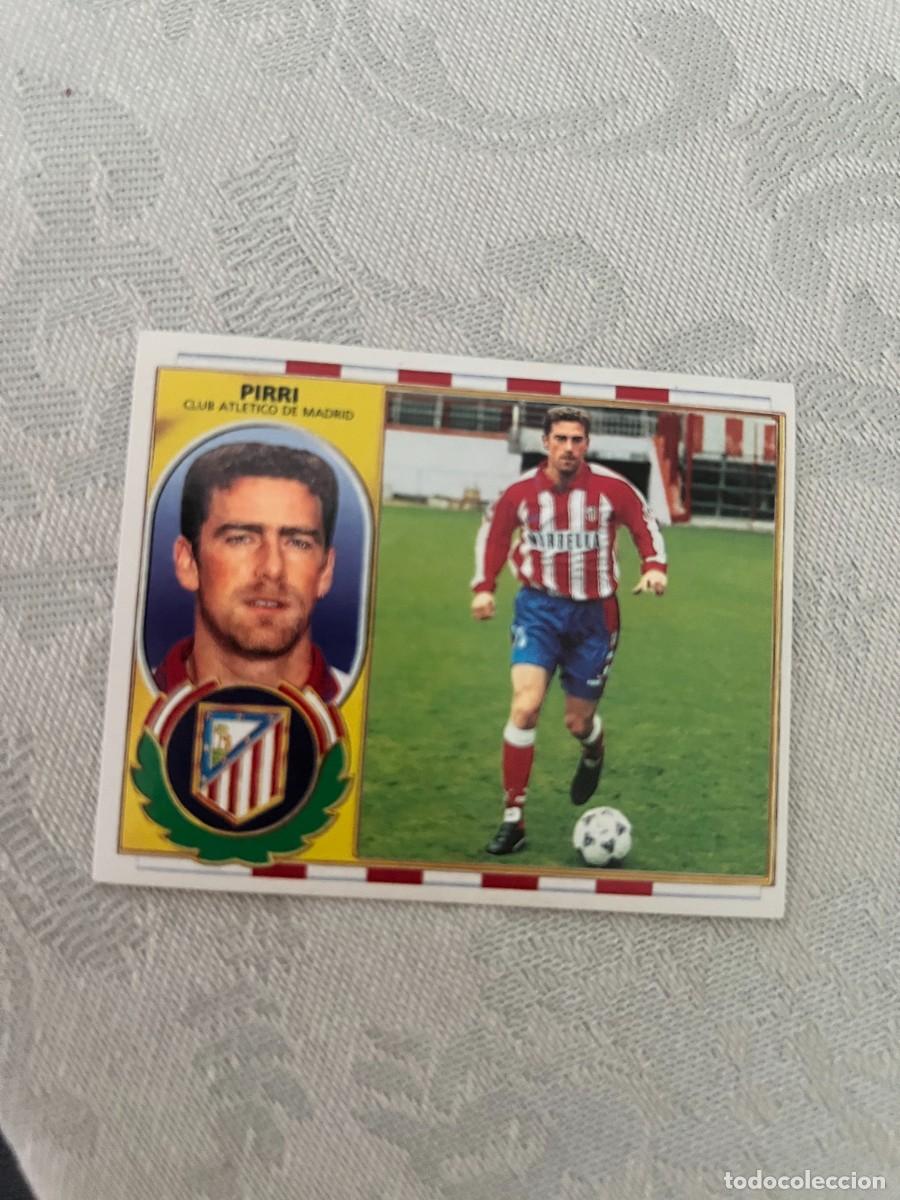 Cromos de f&uacute;tbol: PIRRI ATLETICO MADRID BAJA SIN PEGAR LIGA ESTE 1996 1997