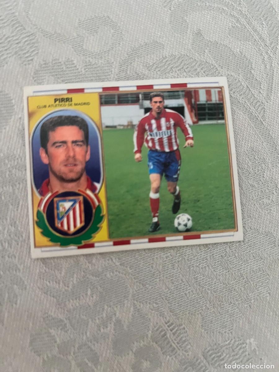 Cromos de f&uacute;tbol: PIRRI ATLETICO MADRID BAJA SIN PEGAR LIGA ESTE 1996 1997