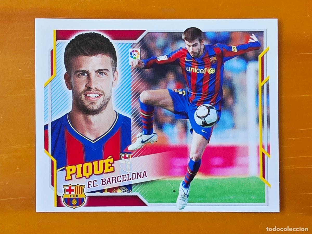 Cromos de f&uacute;tbol: 5 Gerard Piqu&eacute;, FC Barcelona, Panini Ediciones Liga Este 2010 2011 10 11