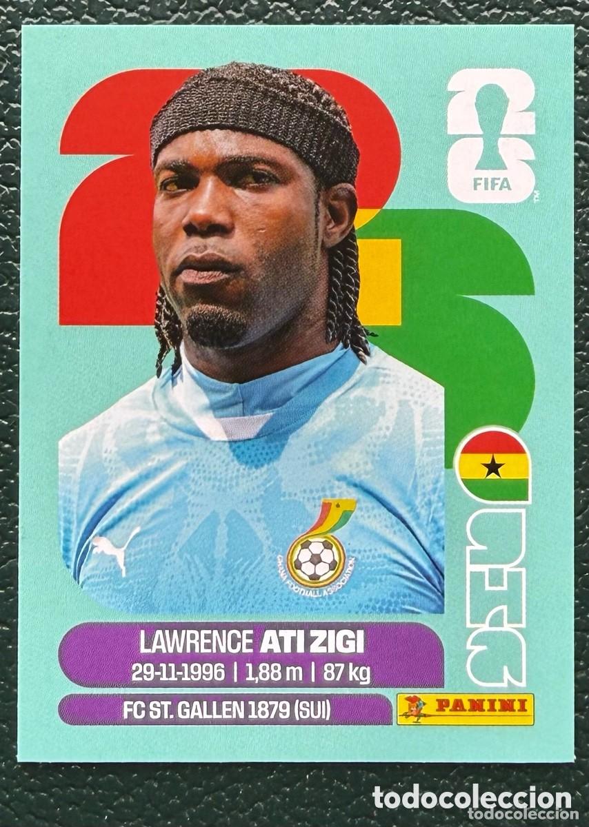 Football Stickers: GHA 2 LAWRENCE ATI ZIGI GHANA CROMOS ALBUM FIFA WORLD CUP MUNDIAL 2026 PANINI