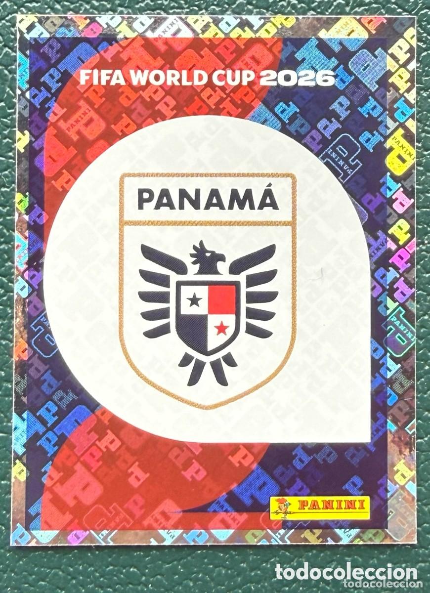 Cromos de f&uacute;tbol: PAN 1 ESCUDO PANAMA CROMOS ALBUM FIFA WORLD CUP MUNDIAL 2026 PANINI