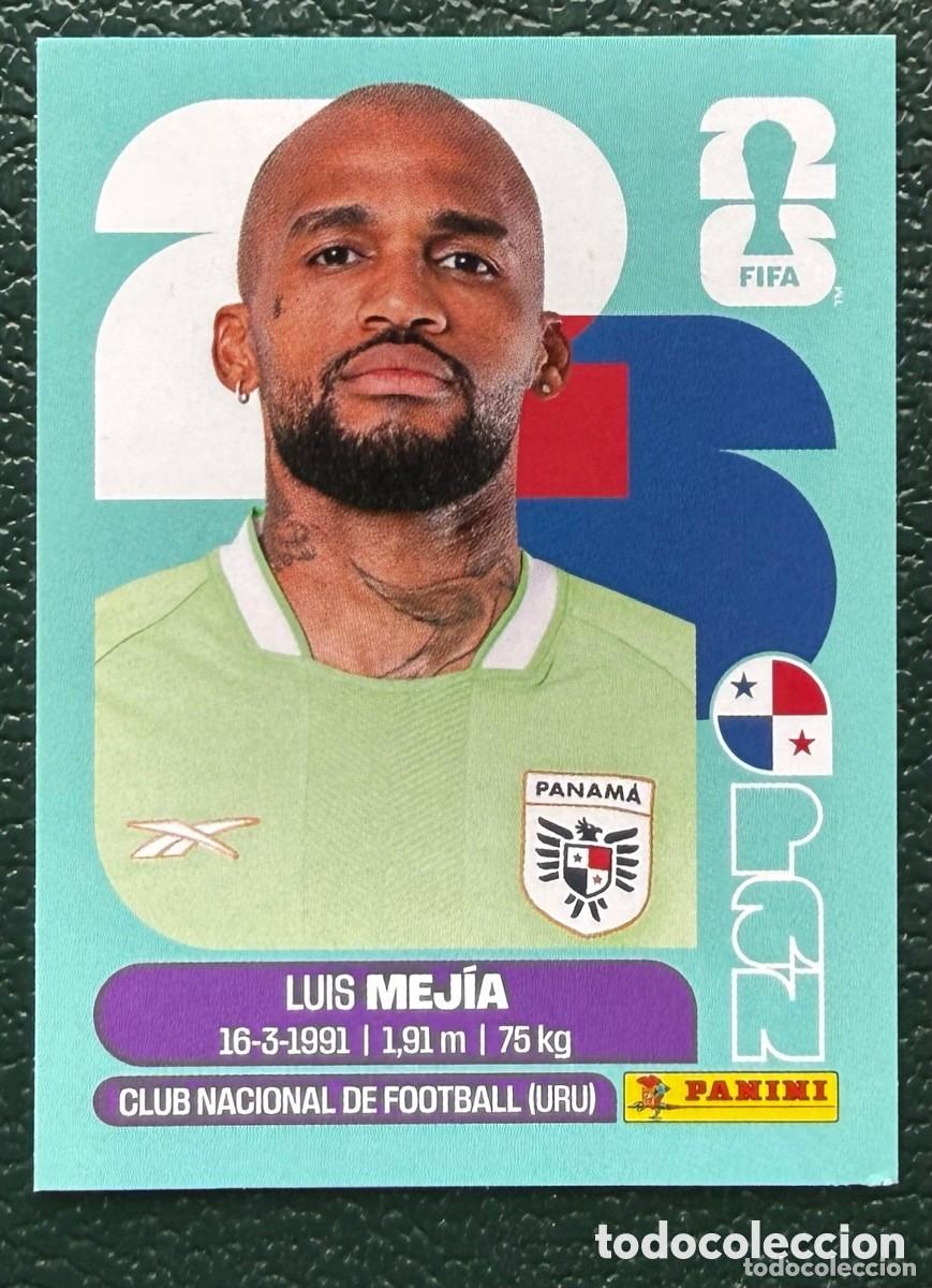 Cromos de Futebol: PAN 3 LUIS MEJIA PANAMA CROMOS ALBUM FIFA WORLD CUP MUNDIAL 2026 PANINI